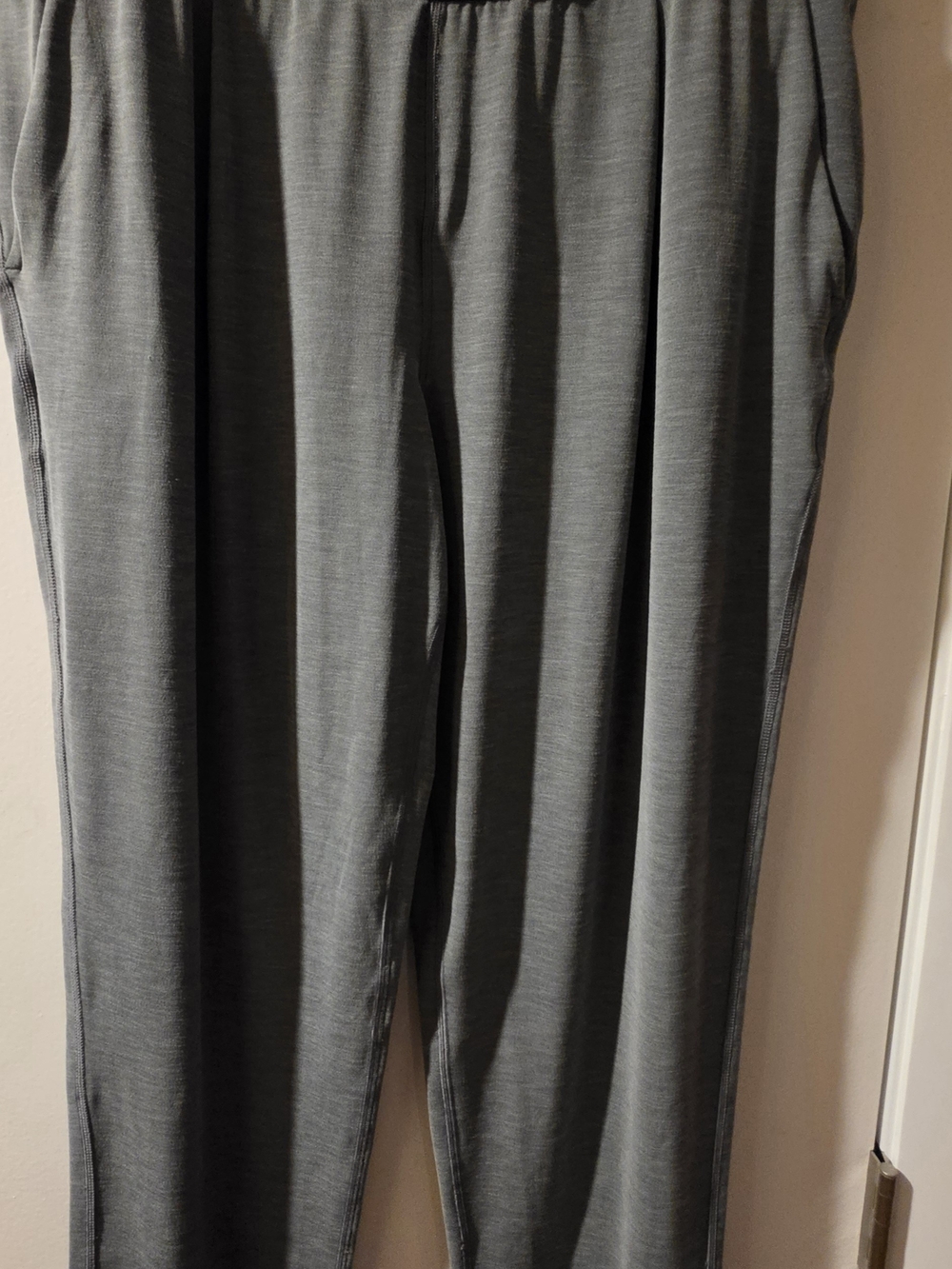 Athleta Elation Pant Heathered Charcoal Grey Size Large Tall Powervita 533562